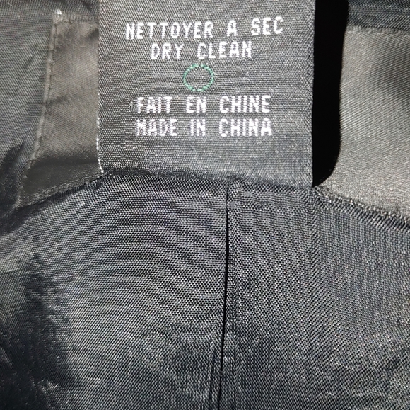 Bedo Femme 3/4 Sleeve Black Blazer Jacket Cuff Detail Faux Pocket Size 12 Large - Picture 9 of 10